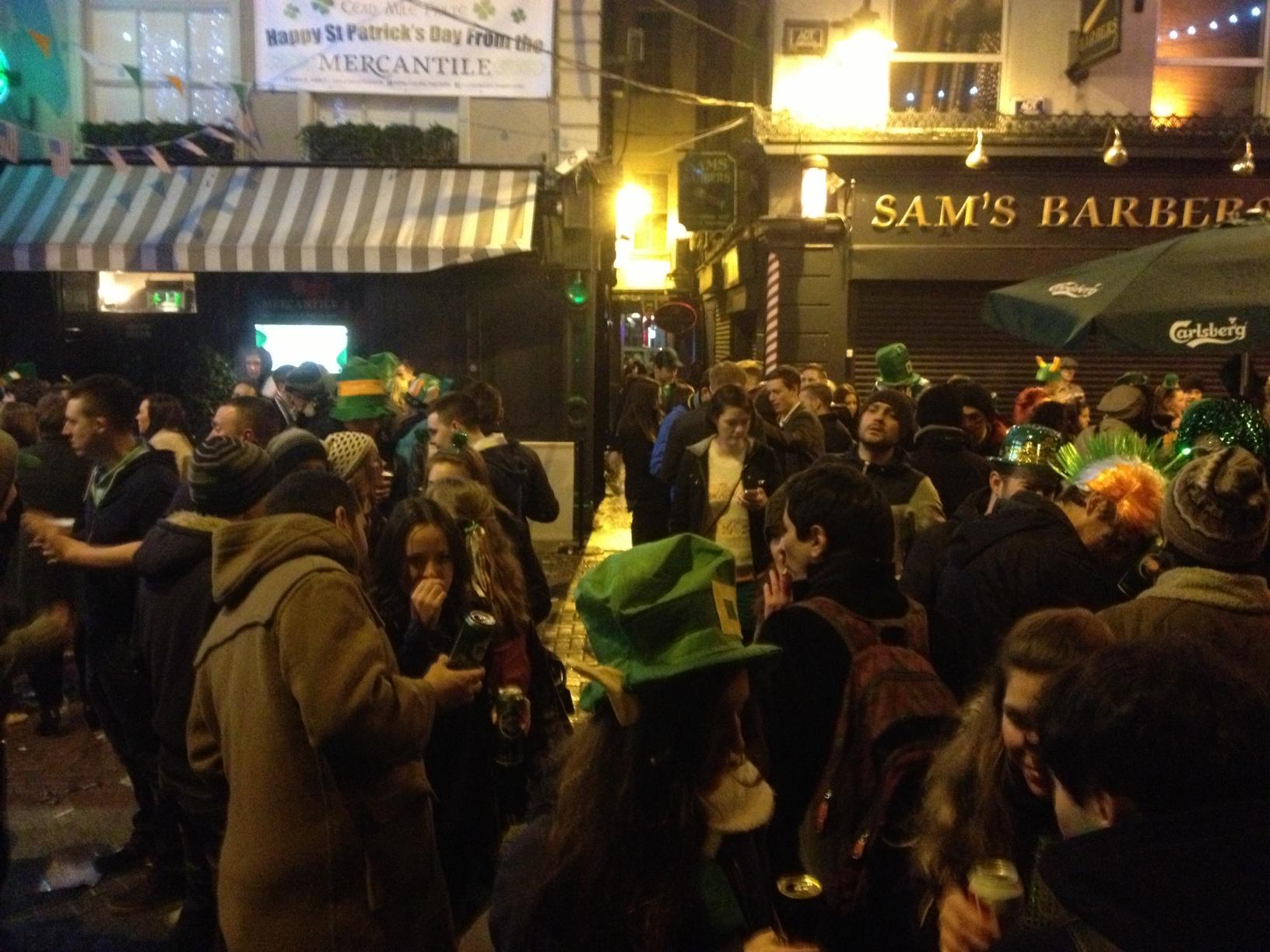 Fête St Patrick Dublin