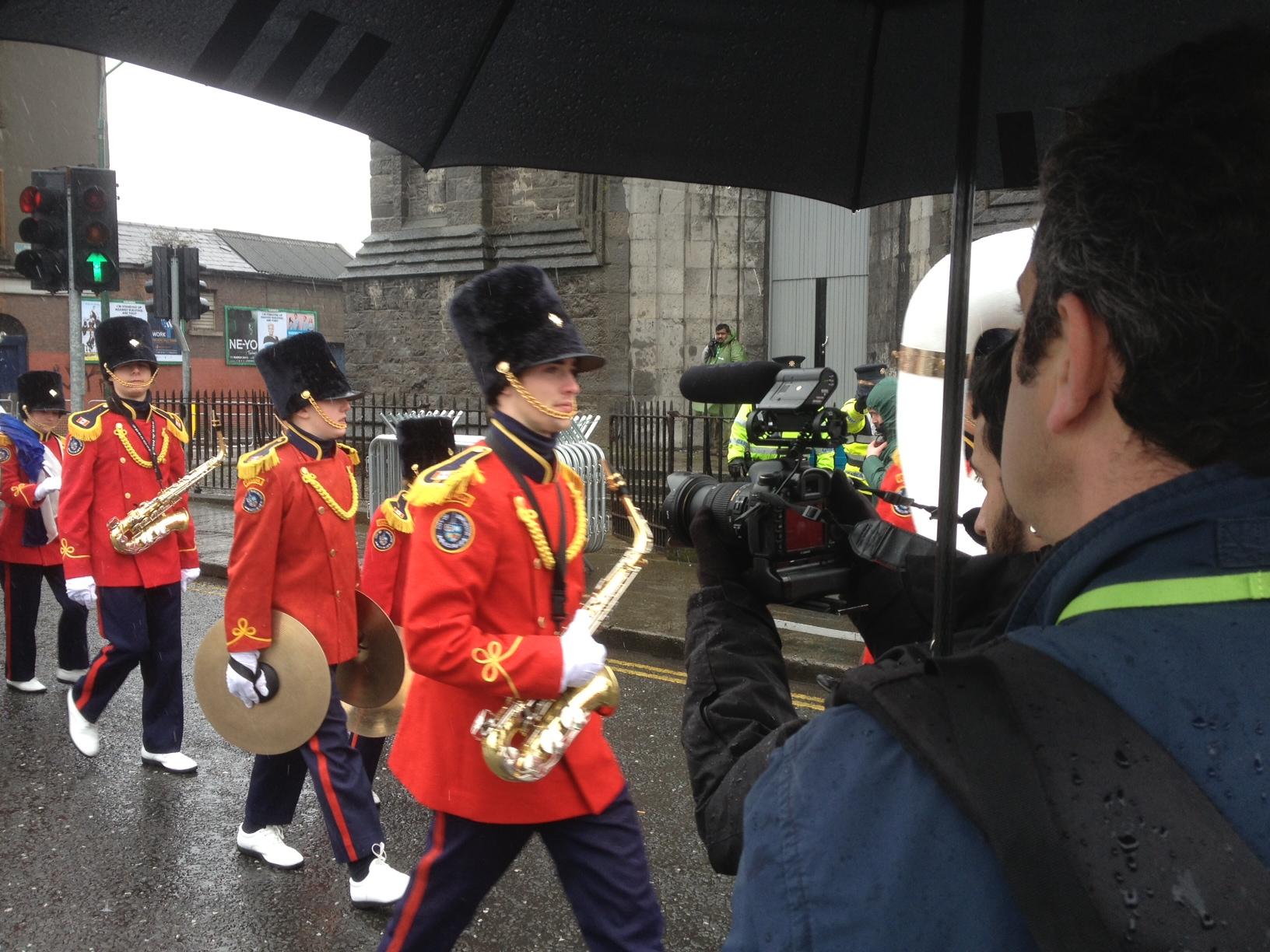 Coulisses parade St Patrick