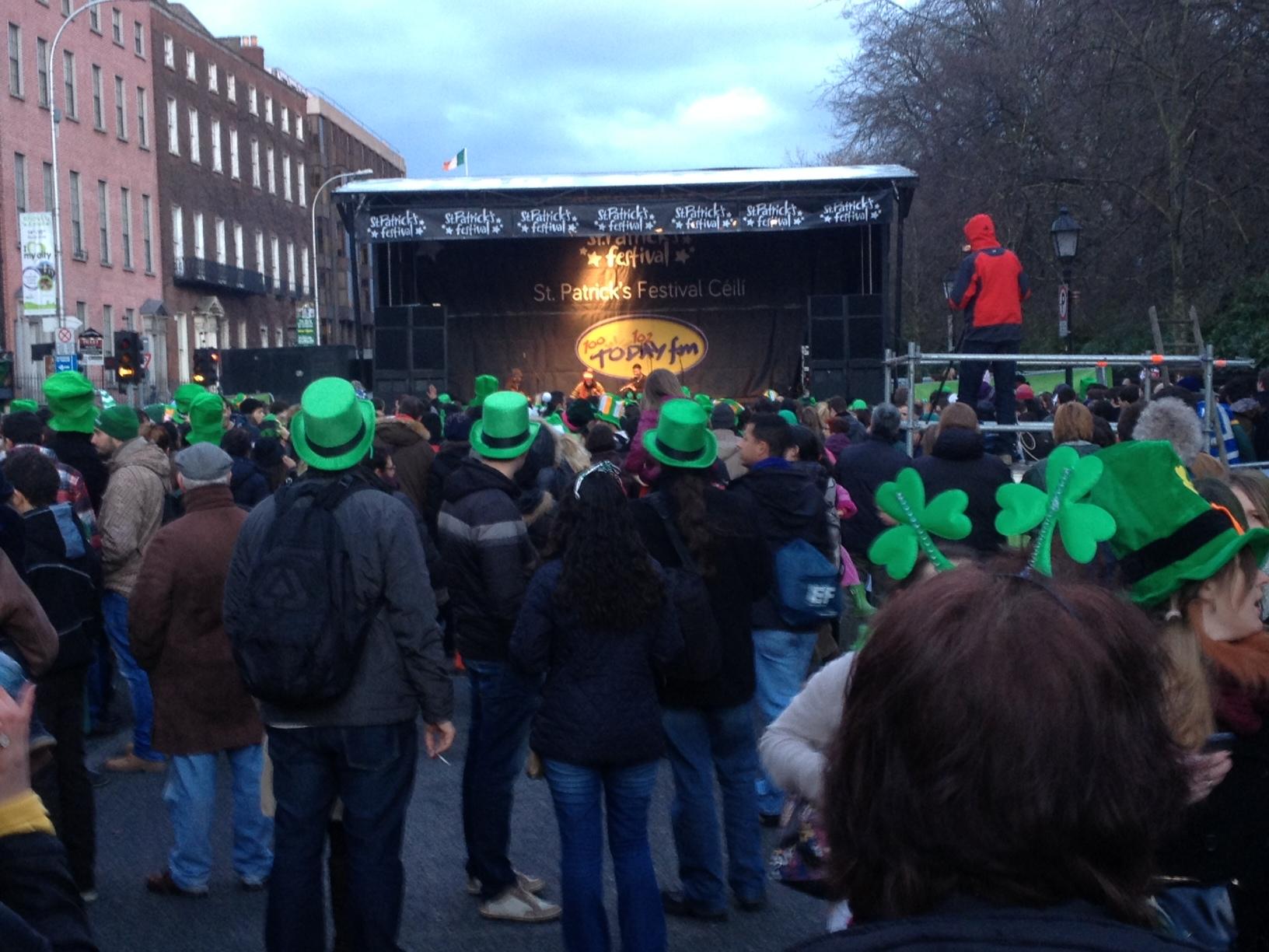 Danses traditionnelles Saint Patrick