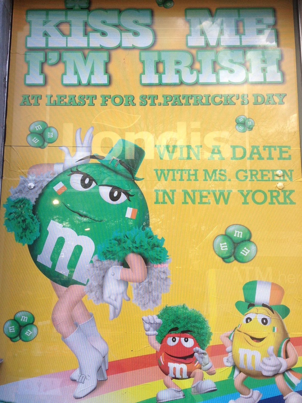 m&m's Saint Patrick